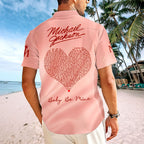 Michael Jackson Short Sleeve Button-Down Shirt – HOATT20193