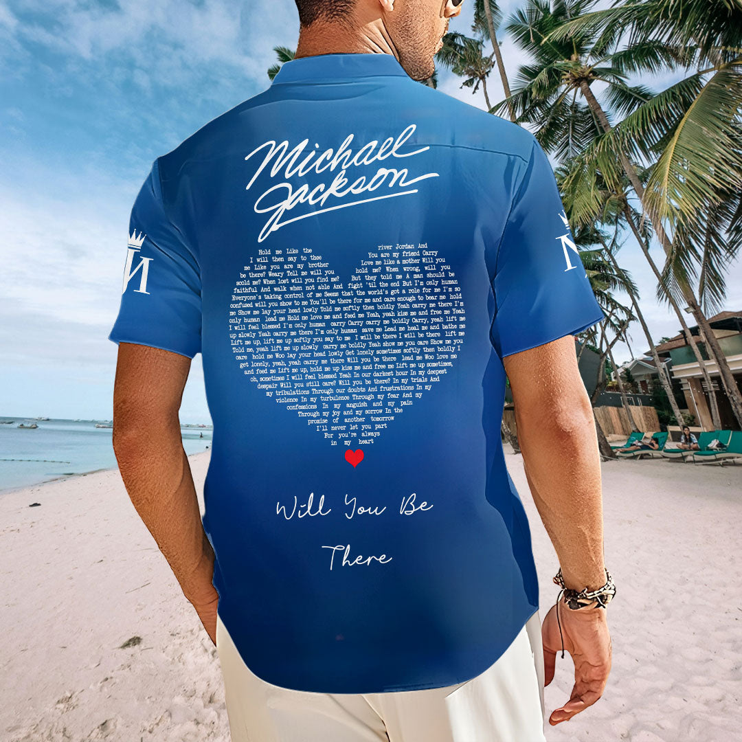Michael Jackson Short Sleeve Button-Down Shirt – HOATT20201