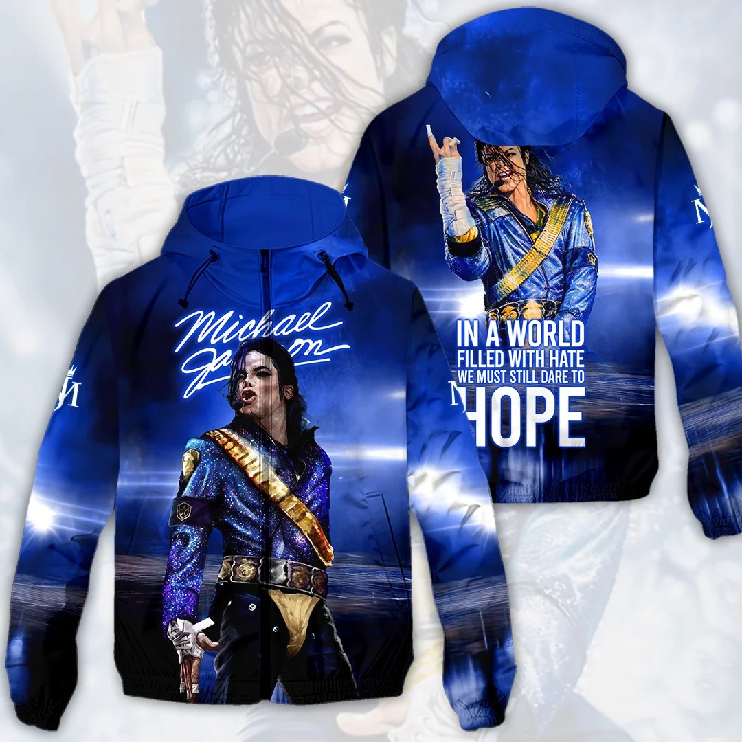 Michael Jackson 3D Windbreaker Jacket – HOATT21524