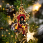 Michael Jackson Custom Shape 2-side Printed Acrylic Ornament – HOATT21110