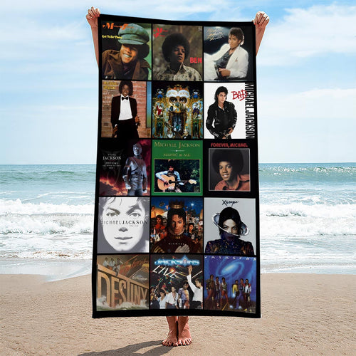 Michael Jackson Rectangle Beach Towel – HOATT20305
