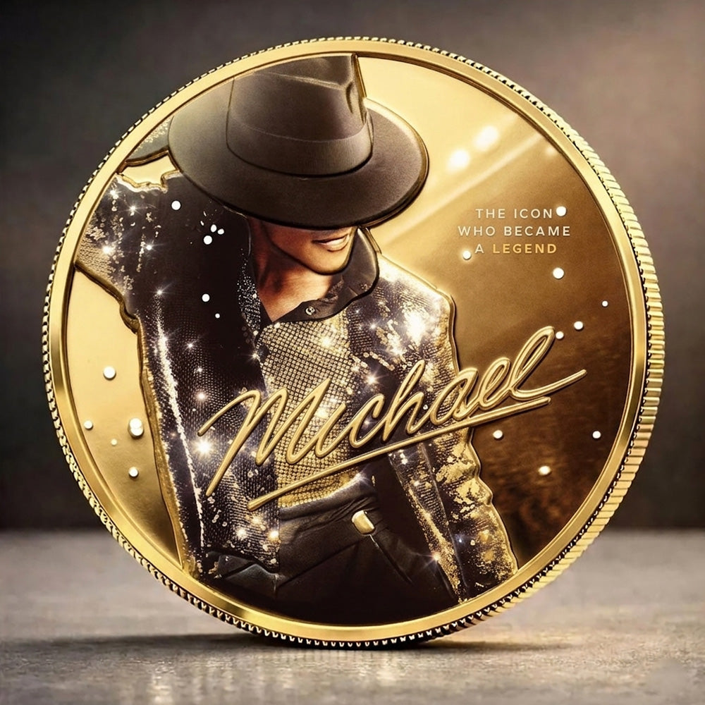 Michael Jackson Commemorative Coin – GNE6279