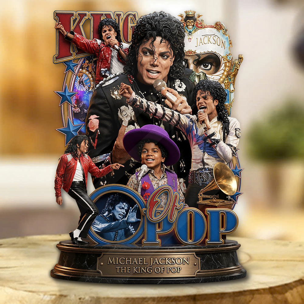 Michael Jackson Custom Shape Acrylic Plaque – GNE7752