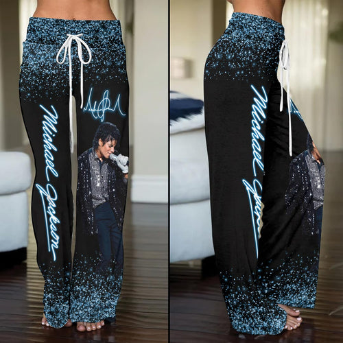Michael Jackson High-Waisted Straight-Leg Trousers – HOATT19950
