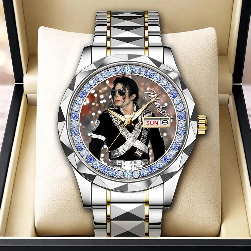Michael Jackson Alloy Luxury Quartz Watch – HOATT20837