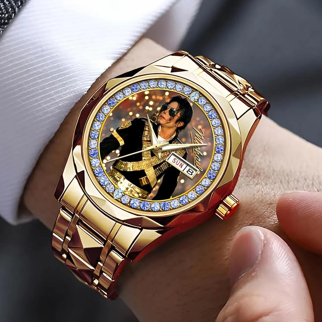 Michael Jackson Alloy Luxury Quartz Watch – HOATT20837