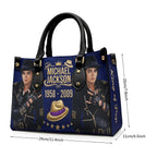 Michael Jackson Leather HandBag – TMTHU9418