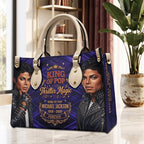 Michael Jackson Leather HandBag – TMTHU9768