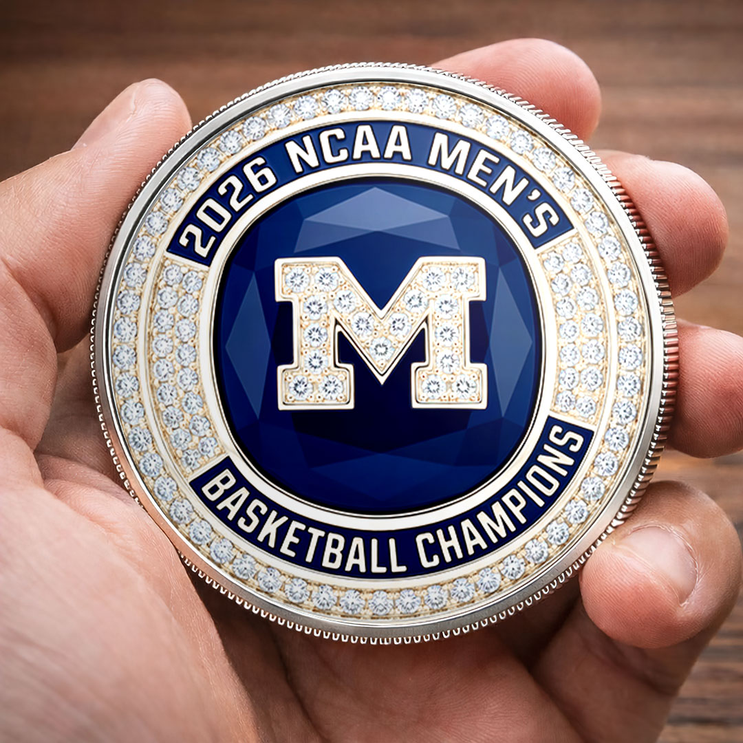 Michigan Wolverines 2026 Men's Basketball National Champions Commemorative Coin – HOATT17223