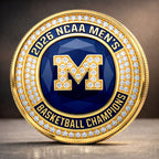 Michigan Wolverines 2026 Men's Basketball National Champions Commemorative Coin – HOATT17223