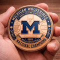 Michigan Wolverines 2026 Men's Basketball National Champions Commemorative Coin – HOATT17386
