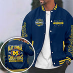 Michigan Wolverines 2026 Men's Basketball National Champions Varsity Jacket – HOATT17315