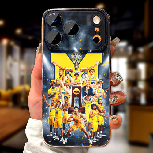Michigan Wolverines 2026 NCAA Men's Basketball National Champions Phone Case – HOATT17171