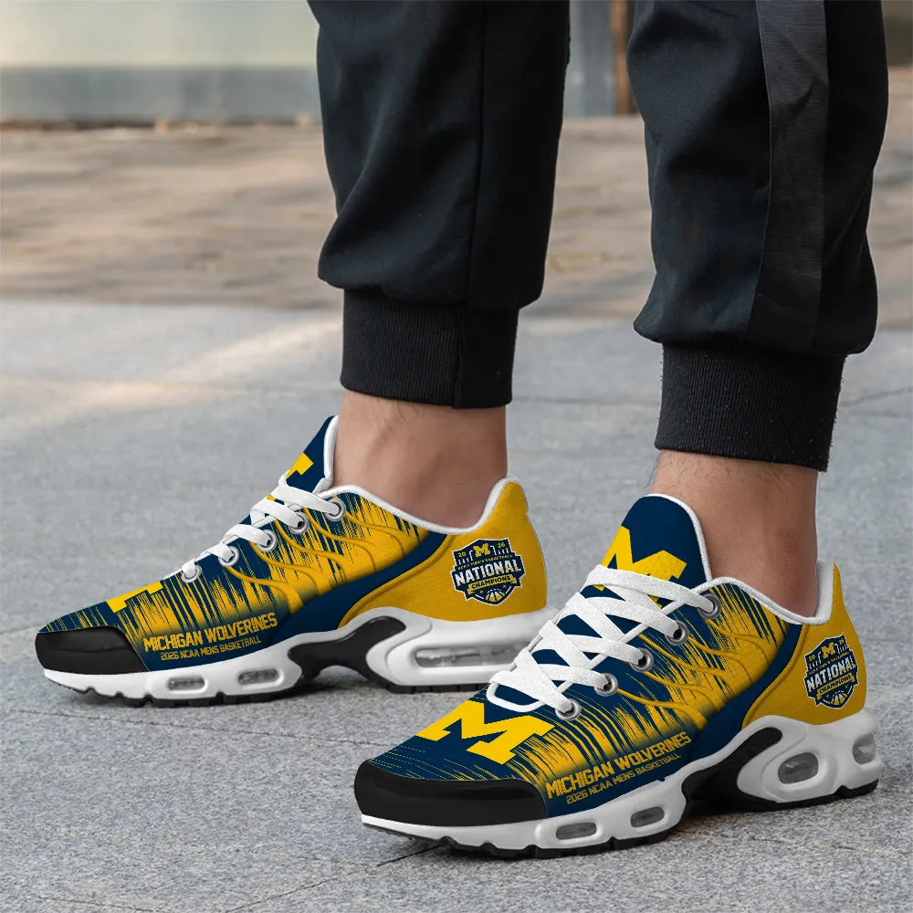 Michigan Wolverines 2026 NCAA Men's Basketball National Champs Air Max Shoes – TMTHU5169