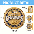 Michigan Wolverines 2026 NCAA Men's Basketball National Champs Commemorative Coin – TMTHU5038