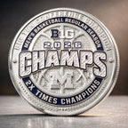 Michigan Wolverines 2026 NCAA Men's Basketball National Champs Commemorative Coin – TMTHU5038