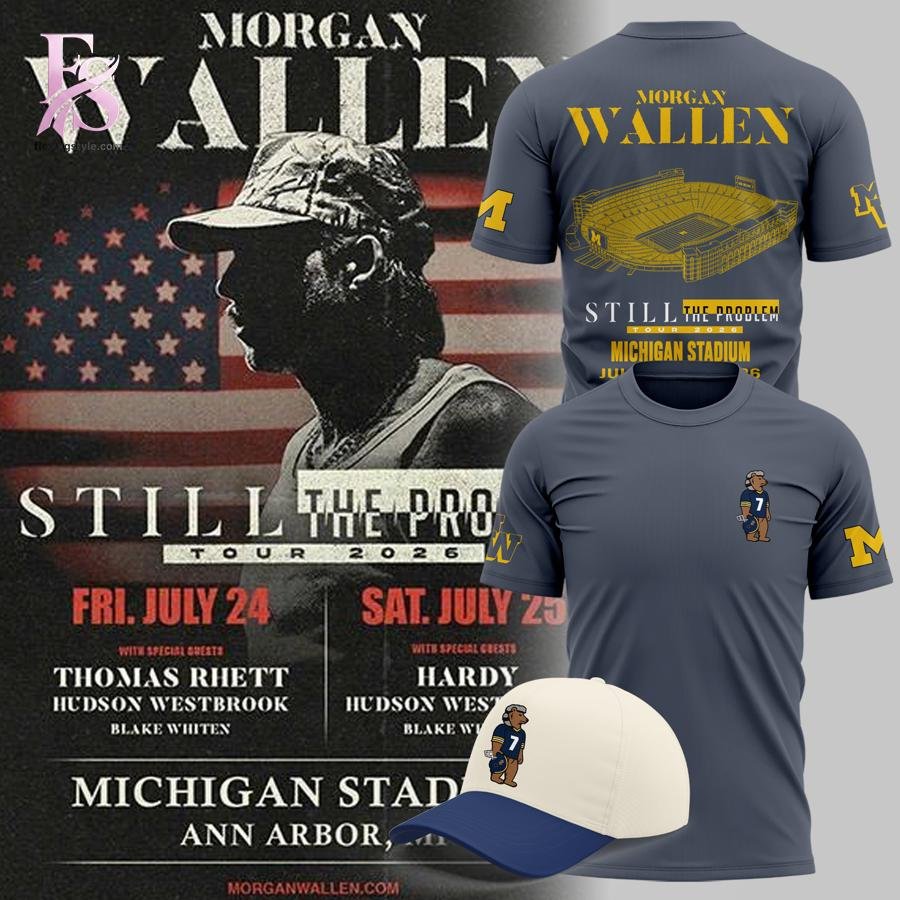 Michigan Wolverines Football Morgan Wallen Shirt