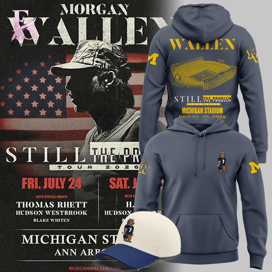 Michigan Wolverines Football Morgan Wallen Shirt