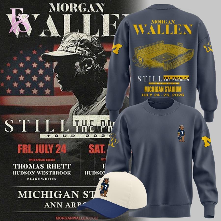 Michigan Wolverines Football Morgan Wallen Shirt
