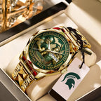 Michigan State Spartans Football Alloy Luxury Quartz Watch – TANTN17941