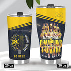 Michigan Wolverines 2026 Men's Basketball National Champions Tumbler Cup – HOATT17324