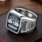Milwaukee Brewers 2026 National League Champions 3D Engraved Ring – TMTHU10130