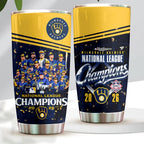 Milwaukee Brewers 2026 National League Champions Tumbler Cup – HOATT26783