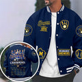 Milwaukee Brewers 2026 National League Champions Varsity Jacket – HOATT26796