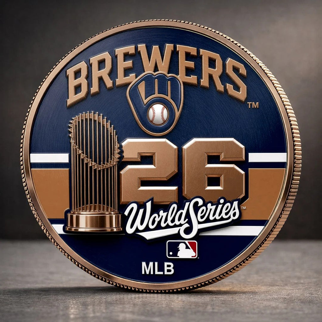 Milwaukee Brewers 2026 World Series Commemorative Coin – MAITM15445