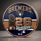Milwaukee Brewers 2026 World Series Commemorative Coin – MAITM15445