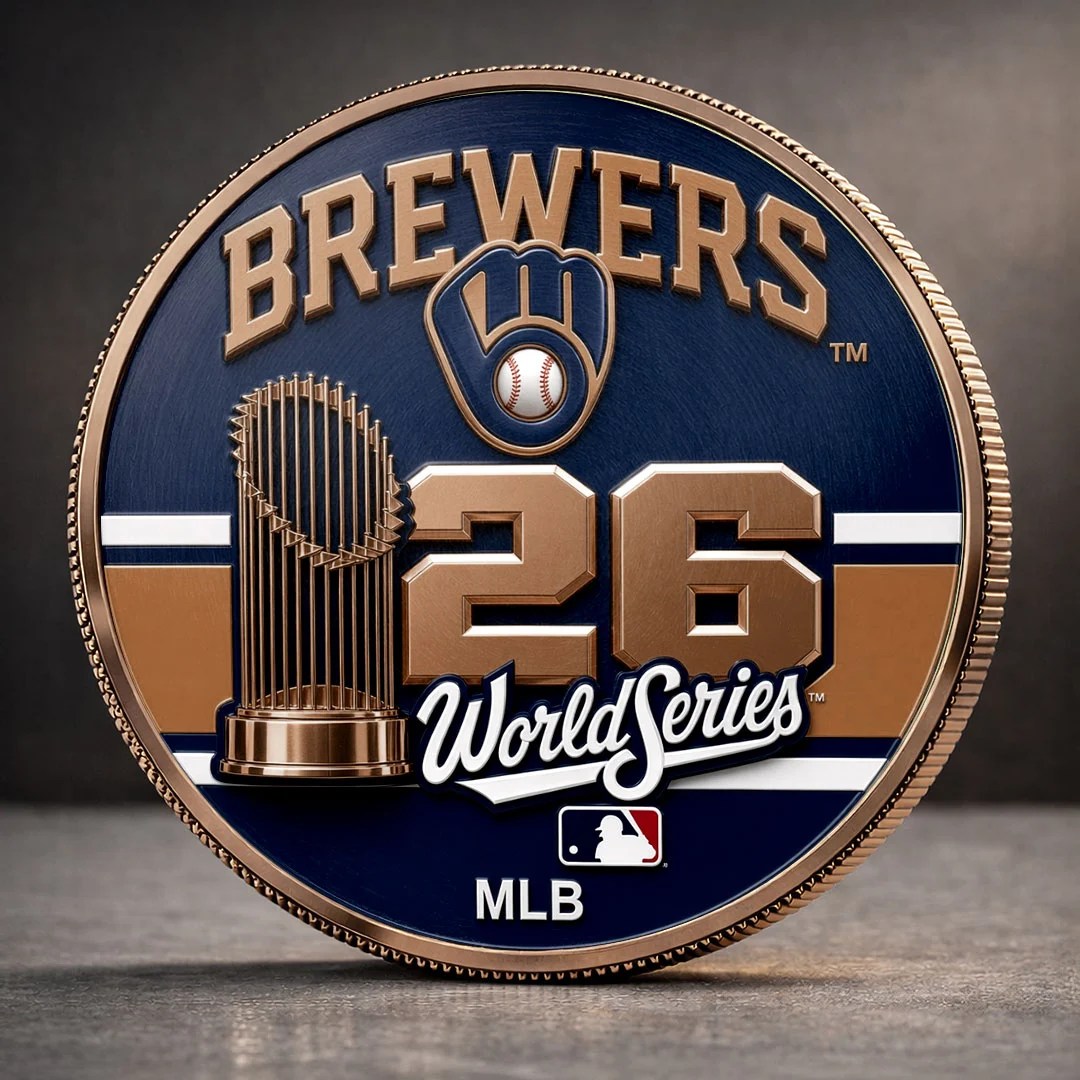 Milwaukee Brewers 2026 World Series Commemorative Coin – MAITM15445