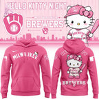 Milwaukee Brewers Hello Kitty Night 2026 T-Shirt