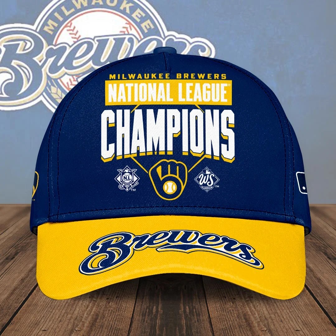 Milwaukee Brewers 2026 National League Champions Classic Cap – HOATT26785