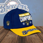 Milwaukee Brewers 2026 National League Champions Classic Cap – HOATT26785