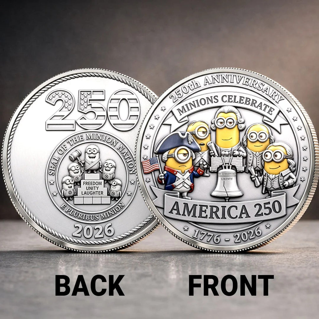 Minions & Monsters x America250 Commemorative Coin – TANTN25114