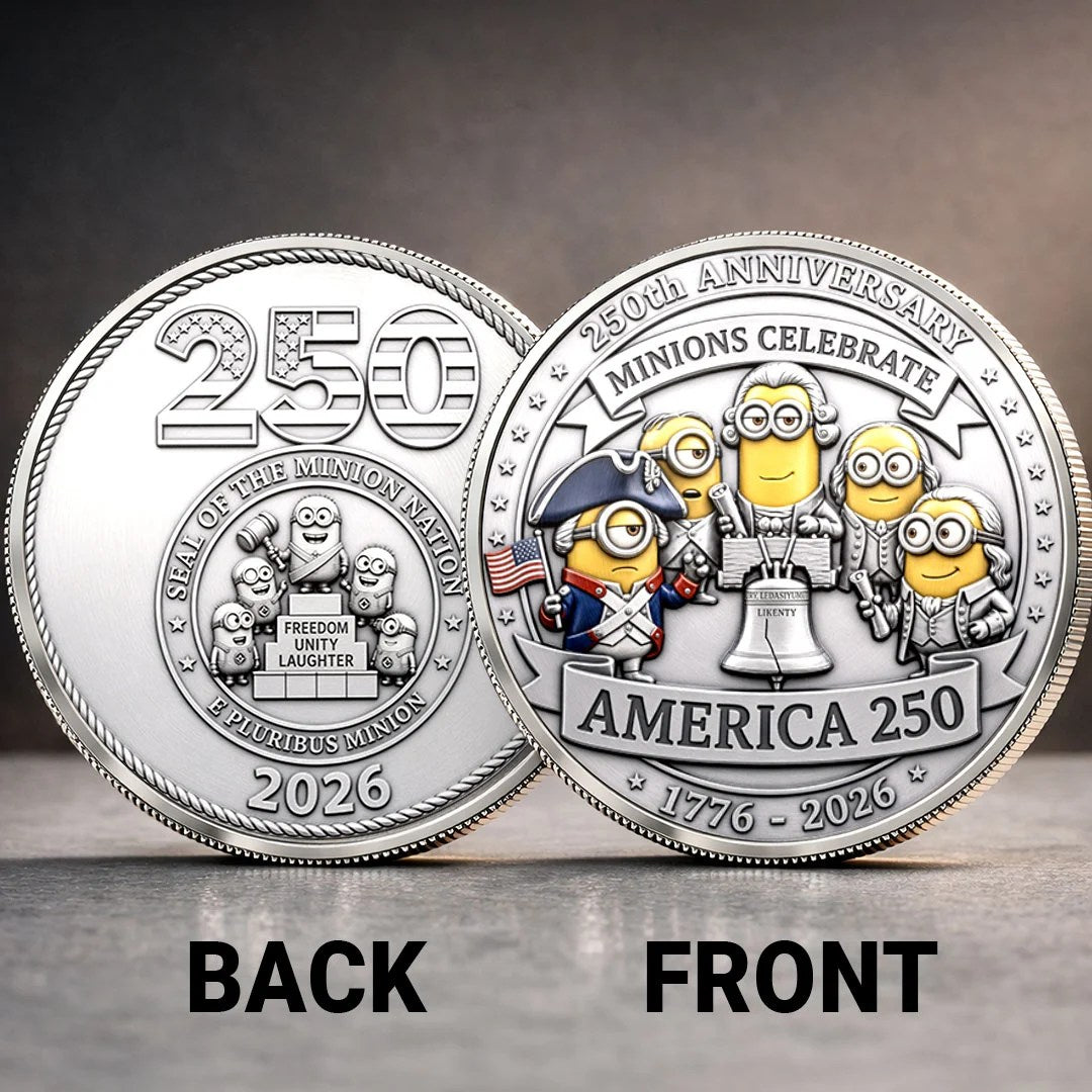 Minions & Monsters x America250 Commemorative Coin – TANTN25114