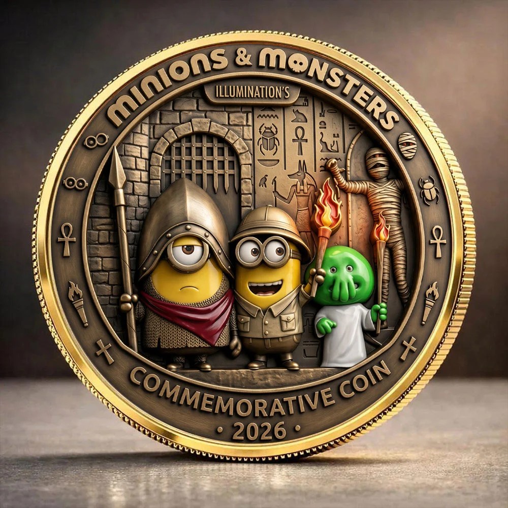 Minions & Monsters 2026 Commemorative Coin – TANTN25057
