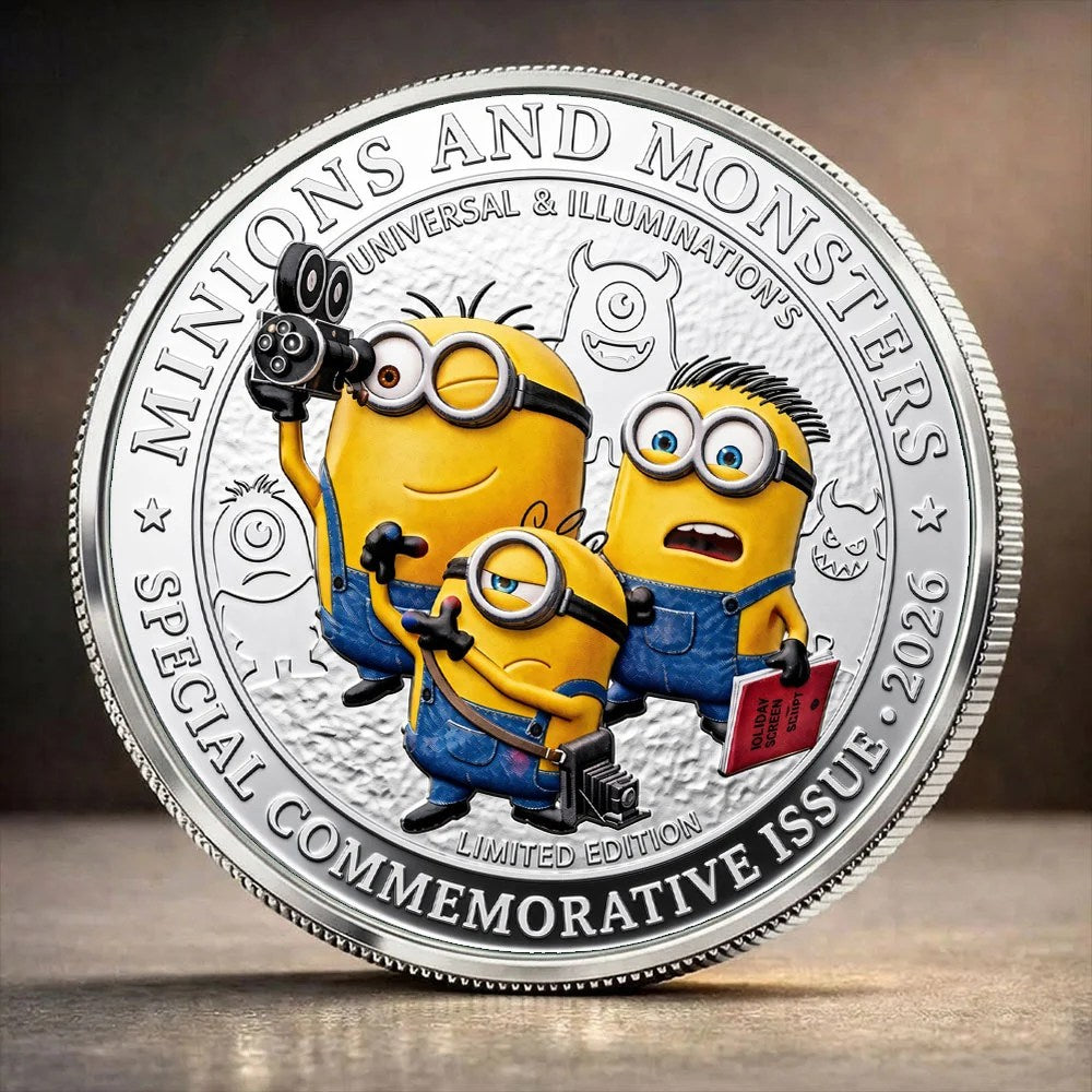 Minions & Monsters 2026 Commemorative Coin – TANTN25060