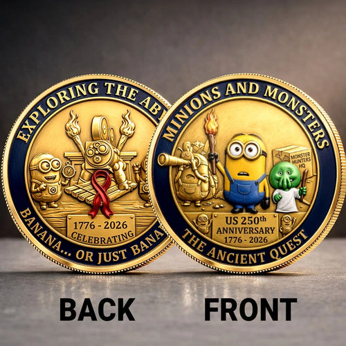 Minions & Monsters 2026 Commemorative Coin – TANTN25112