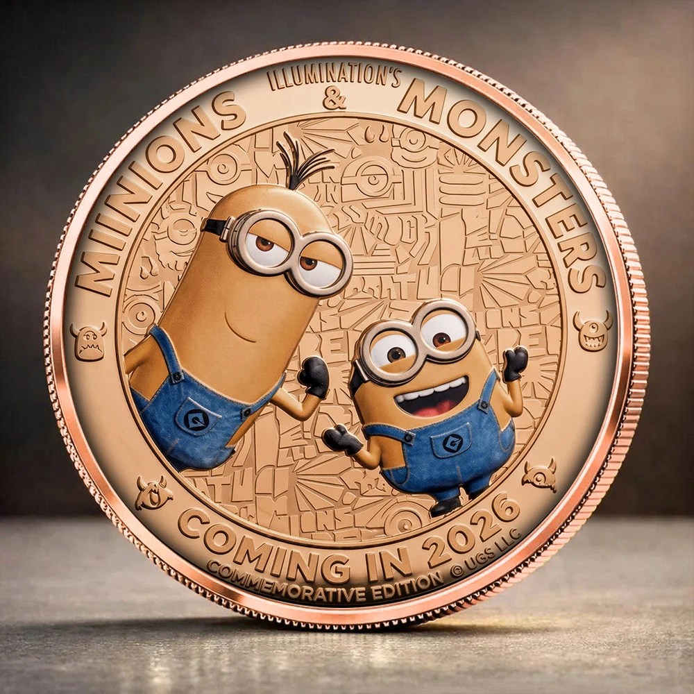Minions & Monsters 2026 Commemorative Coin – TANTN25111