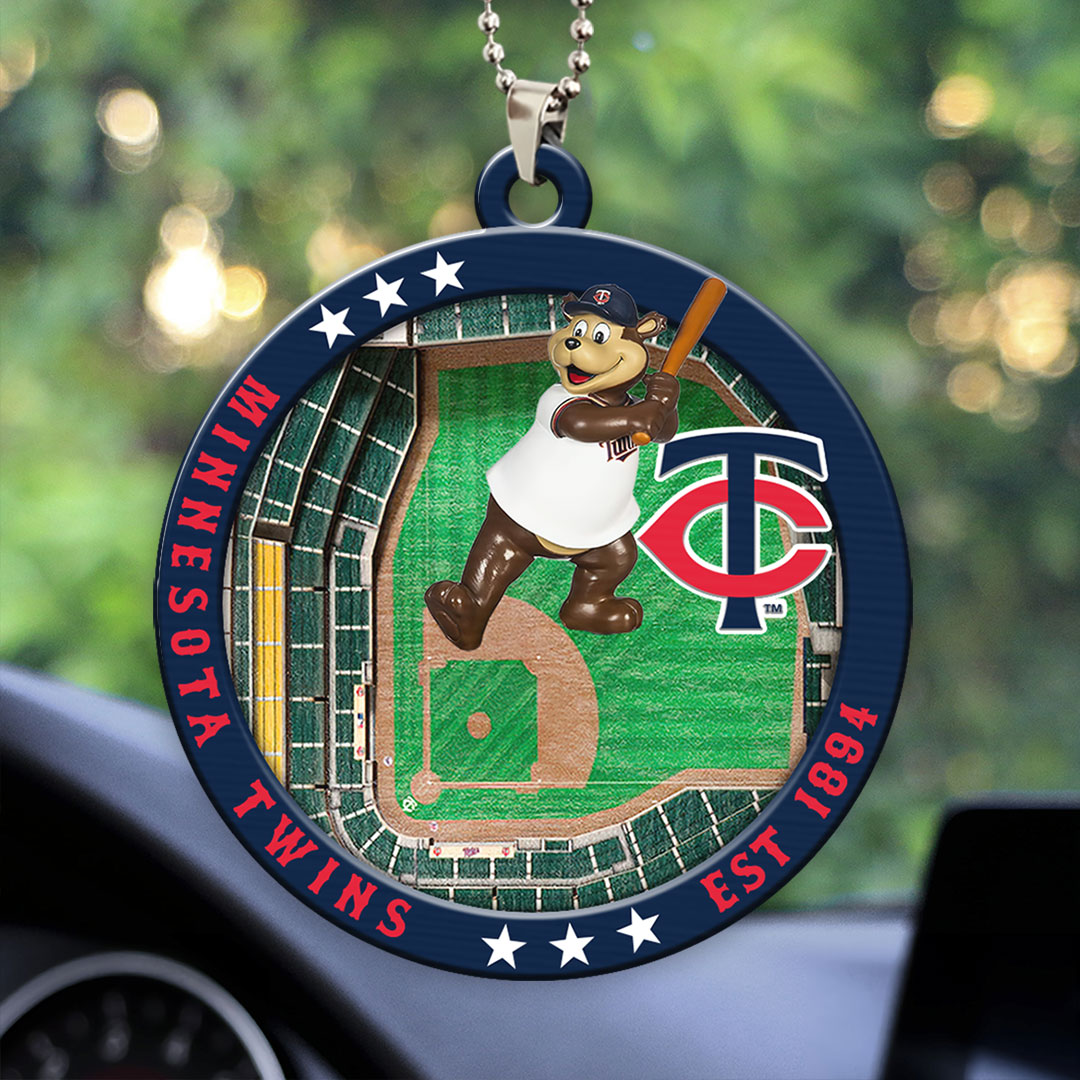 Minnesota Twins Custom shape 2-sided Acrylic Car Ornament – HOATT13048