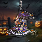 Minnesota Vikings Custom Shape 1-side Printed Acrylic Keychain – HOATT12984