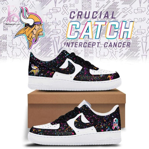 Minnesota Vikings 2025 Crucial Catch Air Force Shoes