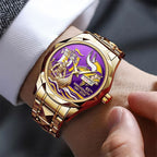 Minnesota Vikings 65th Anniversary Alloy Luxury Quartz Watch – MAITM14581