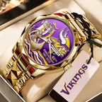 Minnesota Vikings 65th Anniversary Alloy Luxury Quartz Watch – MAITM14581
