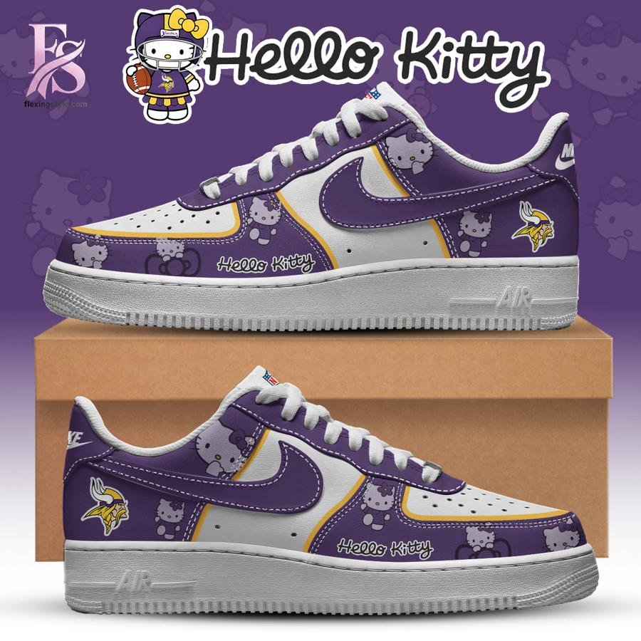 Minnesota Vikings Hello Kitty Air Force 1