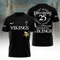 Minnesota Vikings x The Lord of The Rings 25 Years 3D Apparel – TANTN19573