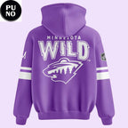 Minnesota Wild 2026 Hockey Fight Cancer Custom Name Hoodie