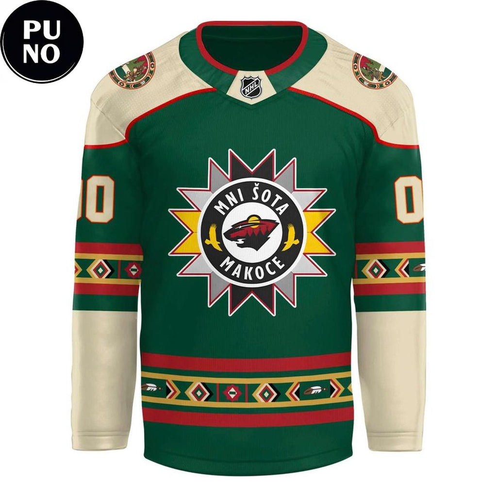 Minnesota Wild x Indigenous Peoples’ Day 2026 Personalized Hockey Jersey