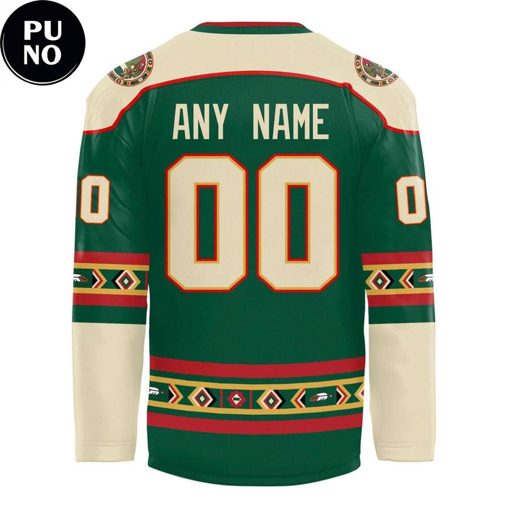 Minnesota Wild x Indigenous Peoples’ Day 2026 Personalized Hockey Jersey